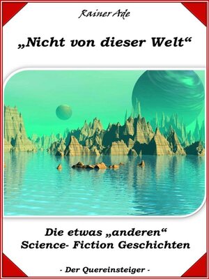 cover image of Nicht von dieser Welt